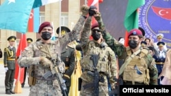 Azerbaijan - Special forces of Azerbaijan, Turkey and Pakistan hold the "Three Brothers - 2021" exercise, September 12, 2021.