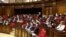 Armenia - Deputies of the ruling Republican and Orinats Yerkir parties attend a parliament session, Yerevan, 03Oct2012.