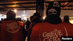 شماری از اعتصاب کنندگان سراسری روز چهارشنبه در پرتغال