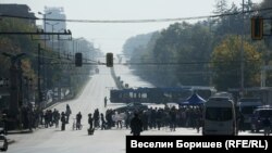 Блокадата на Орлов мост започна преди обяд в четвъртък и продължи до петък сутринта