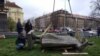 В Праге демонтирован памятник советскому маршалу Коневу