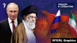 Россия и Иран заключают договор. Коллаж (иллюстративное фото)