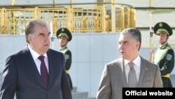 Эмомали Рахмон и Гурбангулы Бердымухамедов 