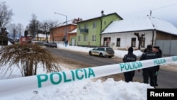 Окуя болгон жер. Спишска Стара Вес шаары, Словакия. 