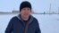 Дулат Агадил после выхода из-под административного ареста. Село Акмол Акмолинской области, 26 ноября 2019 года.