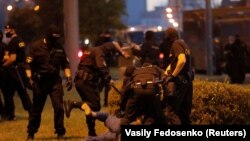 Բողոքի զանգվածային ակցիաներ Բելառուսում, 10 օգոստոսի, 2020թ. 