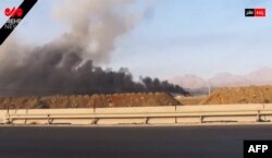 Наступствы ізраільскага ўдару па Натанзе. Кадар зь відэа, паказанага іранскім тэлеканалам IRINN 13 чэрвеня 2025 году