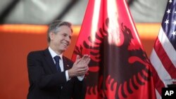 Энтони Блинкен Албанияда. 