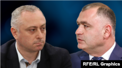 Бадра Гунба и Алан Гаглоев, коллаж