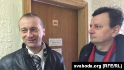 Ілюстрацыйнае фота. Рыгор Грык і Аляксандар Вайцешык (зьлева) 