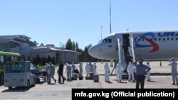 Екатеринбургдан келген учак, 22-май, 2020