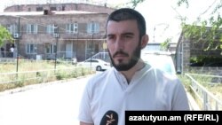 Սամվել Հակոբյանը զրուցում է «Ազատության» հետ, Երևան, 21-ը հուլիսի, 2025թ.