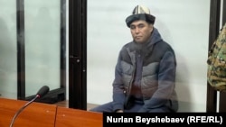 Имамидин Ташов Бишкектин Биринчи май райондук сотунда. 6-декабрь, 2024-жыл.