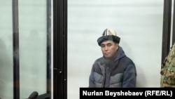 Имамидин Ташов Бишкектин Биринчи май райондук сотунда. 6-декабрь, 2024-жыл. 