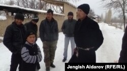 Село Чарбак Баткенской области. Январь 2013 года.