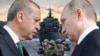 Vladimir Putin ve Recep Tayyip Erdoğan, kollaj