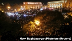 Созиши сулҳ бо Озарбойҷон боиси эътирозҳо дар Арманистон шуд