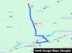 După închiderea podului vechi, localnicii și vehiculele militare merg de la Voila la Cincu pe o rută ocolitoare, cu porțiuni de drum dezafectat. Echipamentele militare cele mai grele, care se deplasează încet, sunt transportate pe rute alternative mai lungi.