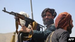 "Талибан" кыймылынын жоочулары. 