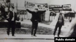 На демонстрації кримських татар у Москві 6 червня 1969 року