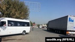 КПП «Дустлик» / «Достук» на узбекско-кыргызской границе. Иллюстративное фото.