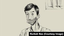 Сүрөтчү Нурбек Насыранбековдун карикатурасы. 