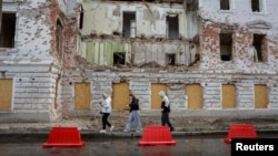 Наслідки одного з попередніх російських ударів по Сумах, фото ілюстративне