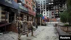 Наслідки бойових дій у прифронтовому Покровську, травень 2025 року