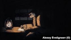 Кадр из фильма Алексея Евстигнеева "Папины письма"