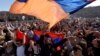 Митинг на площади Республики в Ереване, апрель 2018 года