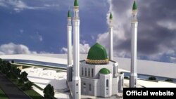 Екатеринбургте салынуы тиіс болған мешіттің жобасы.  