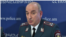 Начальник штаба полиции, полковник Армен Гукасян во время пресс-конференции, Ереван, 30 января 2019 г.