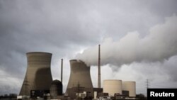 نمایی از نیروگاه هسته‌ای گاندرمینگن