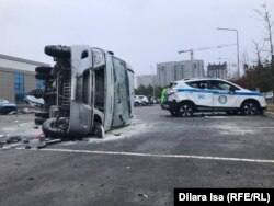 Центр Шымкента 5 января