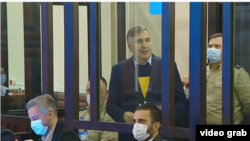 Վրաստանի նախկին նախագահ Միխեիլ Սաակաշվիլին Թբիլիսիի դատարանում, արխիվ