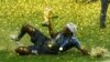 RUSSIA -- Soccer Football - World Cup - Final - France v Croatia - Luzhniki Stadium, Moscow, Russia - July 15, 2018  France's Benjamin Mendy celebrates with the trophy after winning the World Cup 