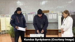 Каракол шаарындагы добуш берүү. 31-ноябрь, 2025-жыл.