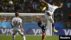 Фрагмент чвертьфінального матчу Німеччина – Франція