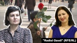 Шахзода Назарзода (слева) и Хиромон Бакозода