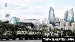 Ադրբեջանական բանակի զորահանդեսը մայրաքաղաք Բաքվում, արխիվ