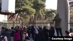 اعتراضات در دانشگاه تهران