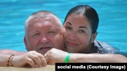 Константин Барышев с дочерью Анной