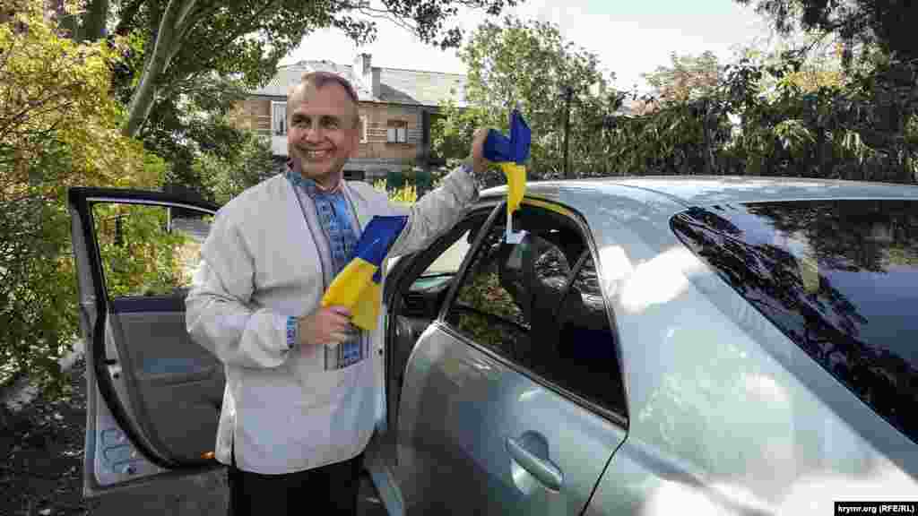 Geniçesk rayon memuriyetiniñ rehberi Aleksandr Vorobyov