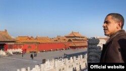 باراک اوباما در «شهر ممنوعه» پکن