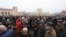 Armenia -- Opposition supporters rally at Yerevan's Republic Square to demand Prime Minister Nikol Pashinian's resignation, December 22, 2020.