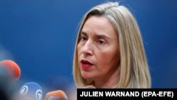 خانم موگرینی از زمان اعلام راهبرد جدید آمریکا در قبال ایران، تا کنون چندین بار بر نتیجه‌بخش بودن برجام تأکید کرده است.