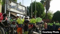 یکی از دفاتر شهرداری در جنوب اهواز،عکس تزئینی است