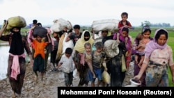 گروهی از پناهندگان روهینگیایی (عکس از آرشیو)
