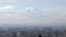 Armenia - A view of the center of Yerevan and Mount Ararat, February 17, 2013. 