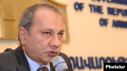 Министр экономики Армении Ваграм Аванесян (архив)